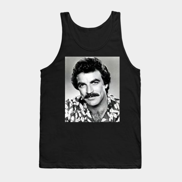 Tom Selleck / 1945 Tank Top by DirtyChais